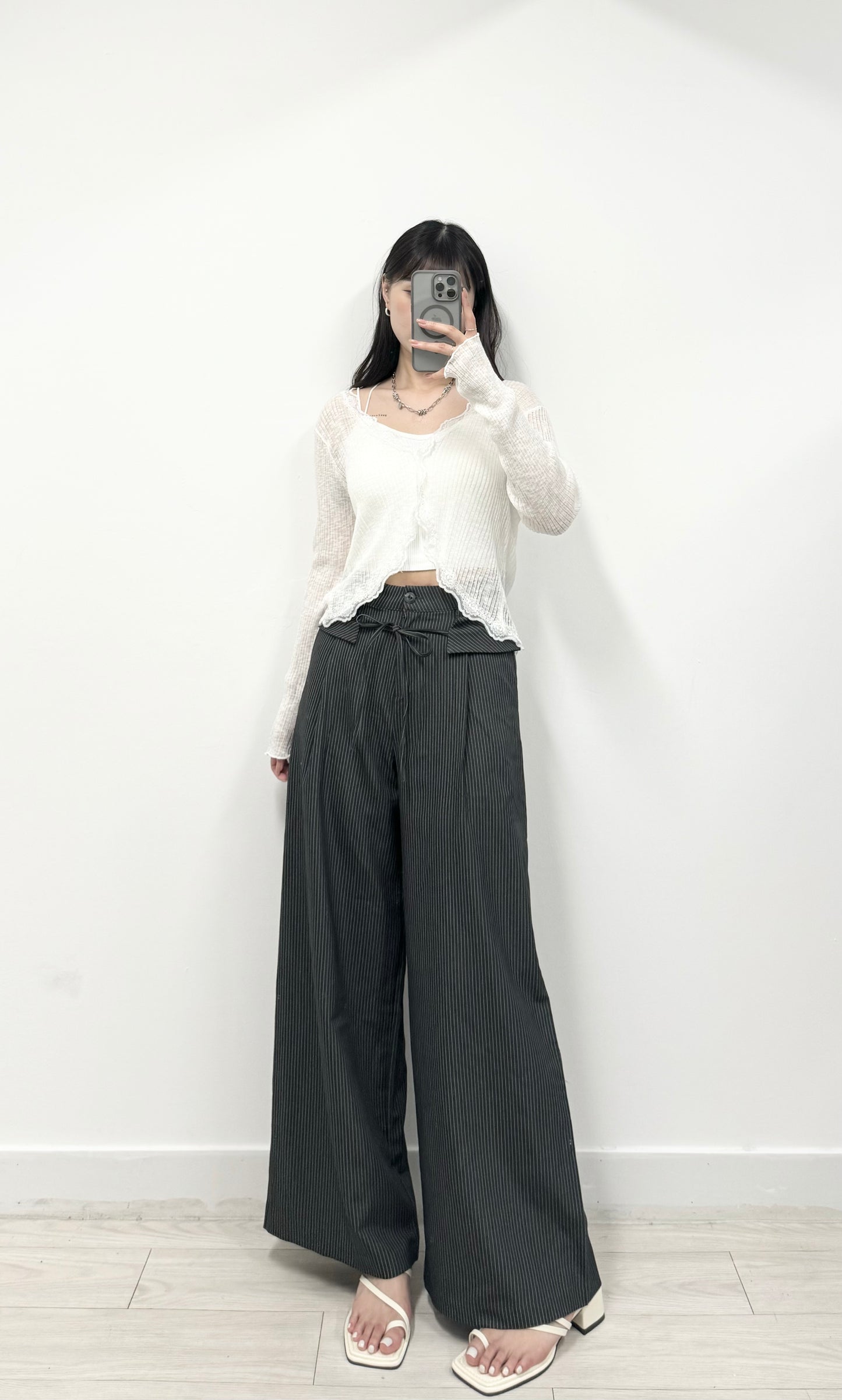 S814 修臀直間西裝長褲