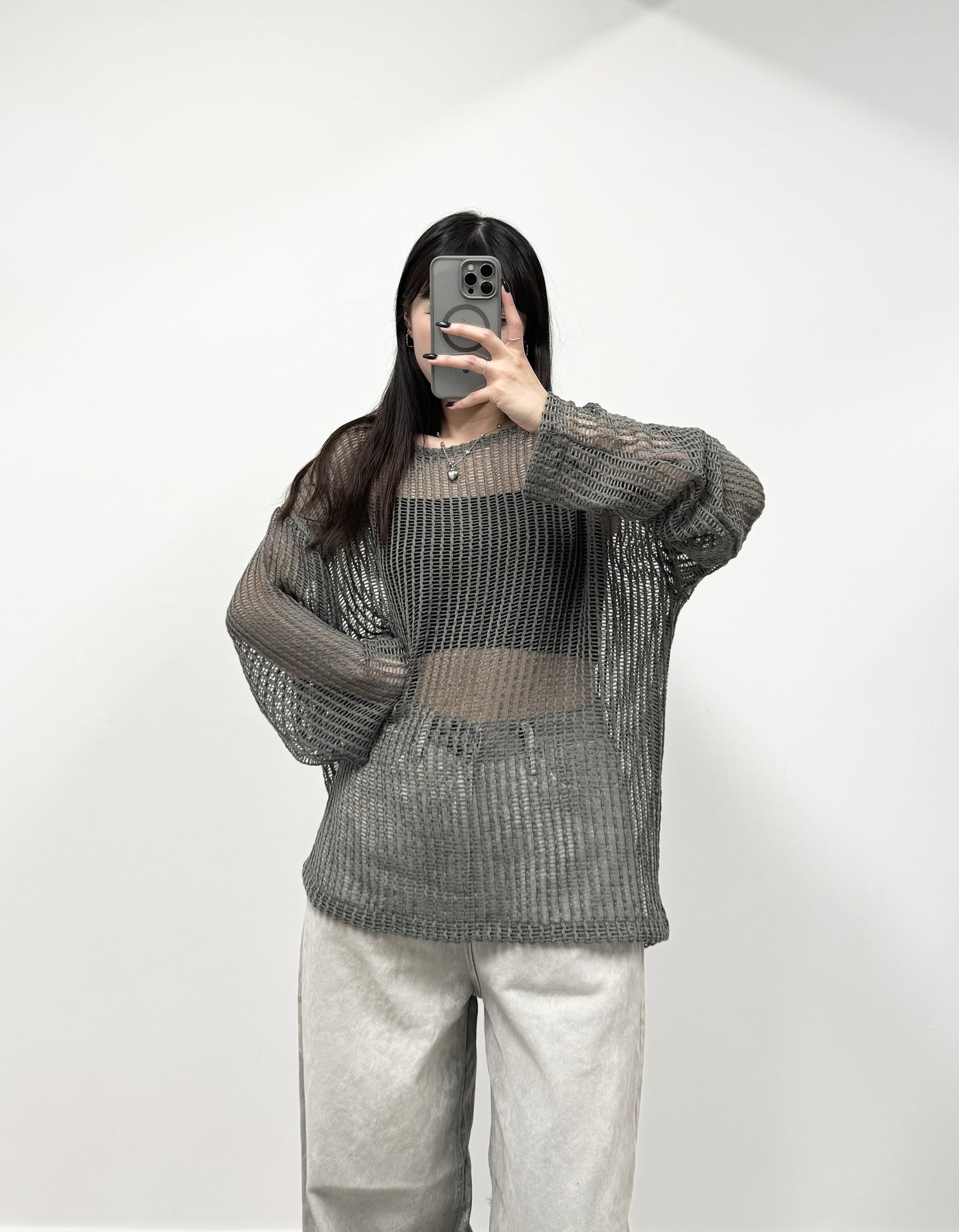S742 洞洞軟身Unisex Top
