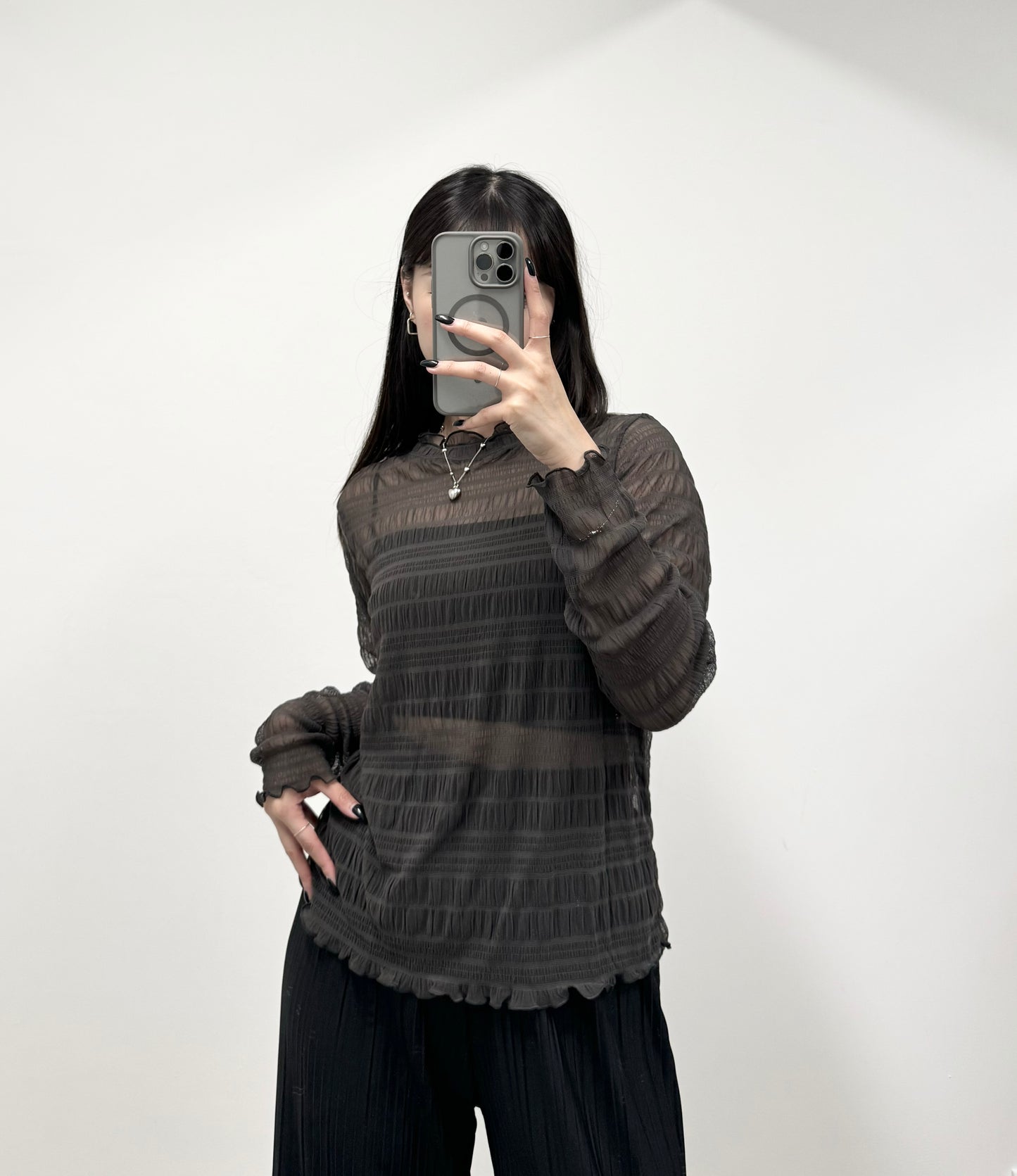 S752 長袖透視打底