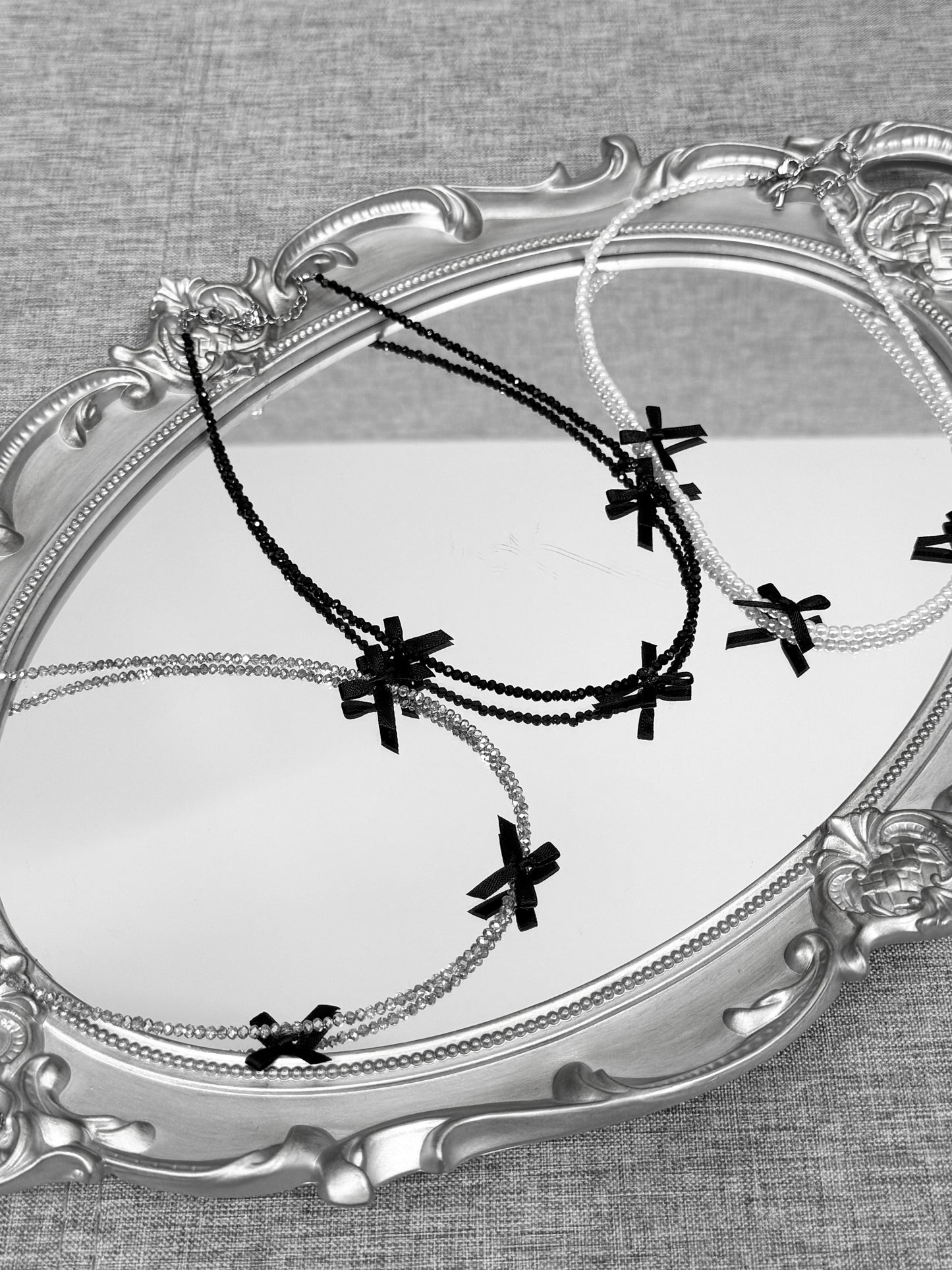 S785 Triple Butterfly Choker