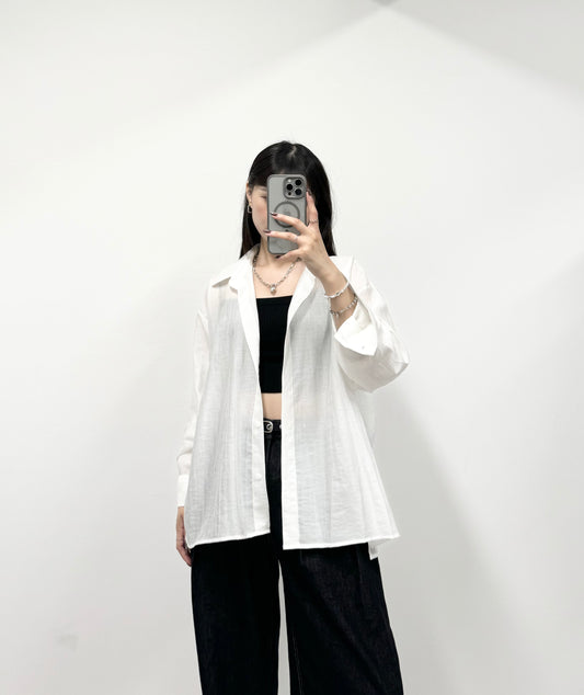 S458 暗直紋恤衫外套